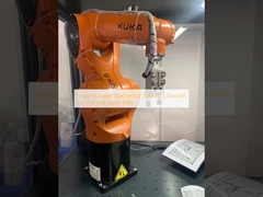 আঙ্গুলের গ্রিপার যান্ত্রিক গতি 0.5 সেকেন্ডের জন্য পিক-অ্যান্ড-প্লেস টাস্ক