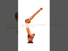 KUKA লেজার ওয়েল্ডিং ছয় অক্ষের নমনীয়তা KR20 R3100 ওয়ার্ক ভিজ্যুয়াল সহ