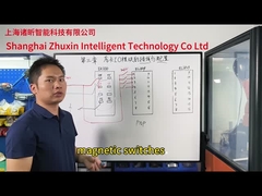 ইনপুট-আউটপুট মডিউলের দুটি তারের পদ্ধতি এবং নীতি প্রদর্শিত হয়।