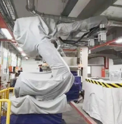 স্প্রে অ্যাপ্লিকেশন জলরোধী এবং ধুলোরোধী রোবট প্রতিরক্ষামূলক পোশাক কাস্টমাইজেশন