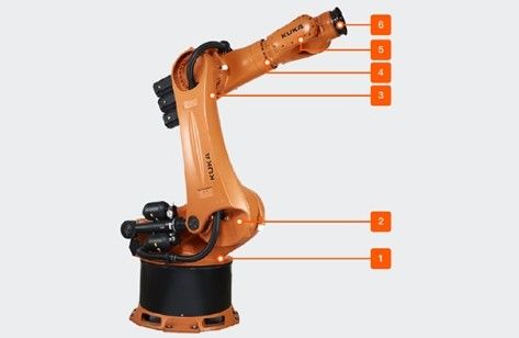 Kr500 Kuka রোবট উন্নত অটোমেশনের জন্য ছয় অক্ষের ভারী দায়িত্ব রোবট
